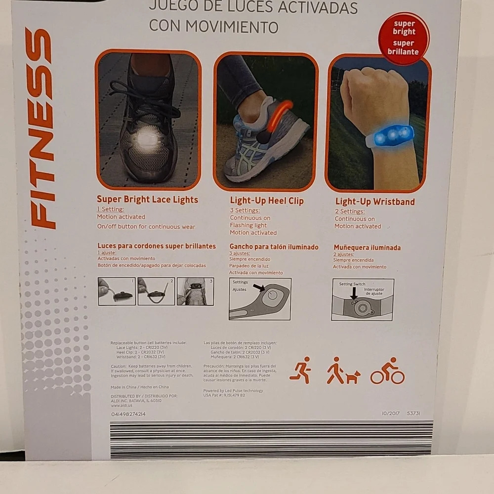 Crane fitness motion activated light set - Picture 4 of 9